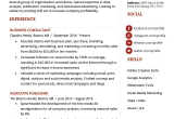 Free Resume Samples for Sales and Marketing Marketing Resume Sample & Writing Tips