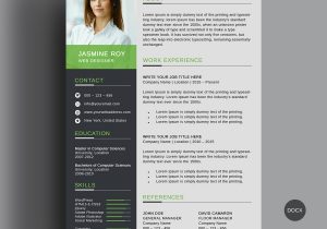 Free Resume Template Download with Photo Free Clean Cv/resume Template On Behance