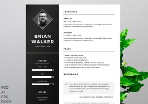Free Resume Template Download with Photo Free Resume Template – Creativebooster