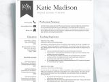 Free Resume Template for Elementary School Teacher Teacher Resume Template for Word & Pages, Teacher Cv Template, Elementary School Resume, Teaching Resume, Educator Resume, Education Resume