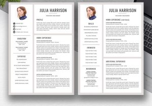 Free Resume Templates 2022 for Fresh Graduates Cvdesignco.com â Best Selling Resume Templates for Job Hunters and …