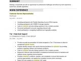 Free Resume Templates for Customer Service Jobs 30lancarrezekiq Customer Service Resume Examples á Templatelab