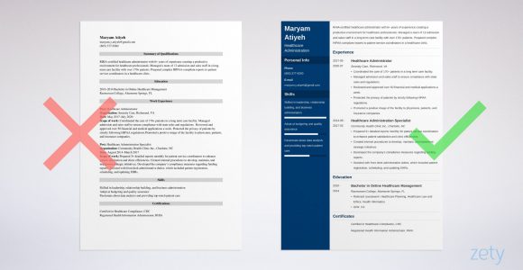 Free Resume Templates for Healthcare Administration Healthcare Administration Resume: Samples and Writing Guide