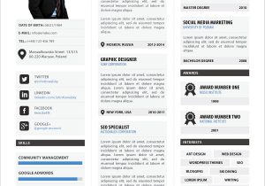 Free Resume Templates for Marketing Manager Free Professional Resume Template Psd for Marketing Managers & Seo …