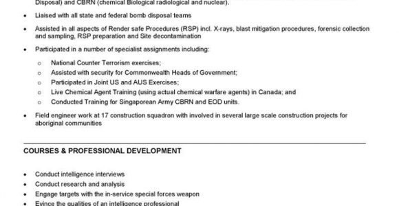 Free Resume Templates for Military to Civilian Military to Civilian Resume Template Business Intelligence …