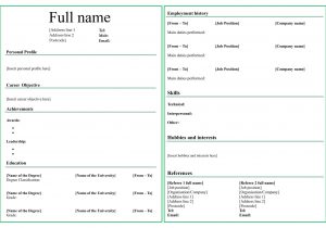Free Resume Templates to Fill In and Print 10 Best Fill In Blank Printable Resume – Printablee.com Free Resume Templates to Fill In and Print 10 Best Fill In Blank Printable Resume – Printablee.com