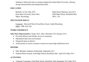 Free Sample Of College Admission Resume Examples 50 College Student Resume Templates (& format) á Templatelab