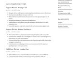 Free Sample Of Direct Care Worker Resume Support Worker Cv Examples & Writing Tips 2022 (free Guide)