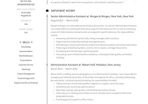 Free Sample Of Executive assistant Resume 19 Administrative assistant Resumes & Guide Pdf 2022