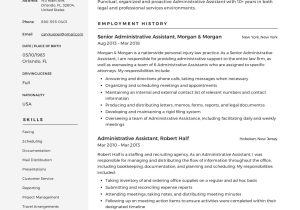 Free Sample Of Executive assistant Resume 19 Administrative assistant Resumes & Guide Pdf 2022