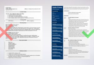Free Sample Of Medical assistant Resume Medical assistant Resume Examples: Duties, Skills & Template