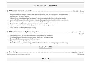 Free Sample Of Office Manager Resume Office Administrator Resume Examples & Writing Tips 2022 (free Guides)