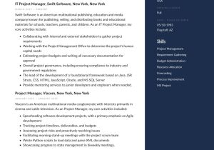 Free Sample Of Project Manager Resume 20 Project Manager Resume Examples & Full Guide Pdf & Word 2021