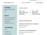 Free Sample Of Project Manager Resume Free Minimalist Duotone Project Manager Resume Template