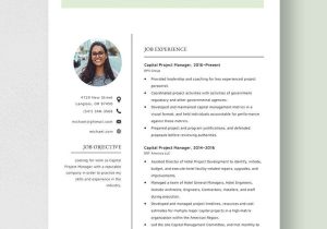 Free Sample Of Project Manager Resume Project Manager Resume Templates – Design, Free, Download …