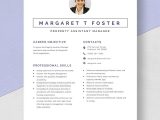 Free Sample Resume assistant Property Manager Free Free Property assistant Manager Resume Template – Word, Apple …
