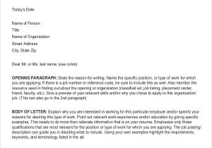 Free Sample Resume Cover Letter Template Free 6 Sample Resume Cover Letter formats In Pdf