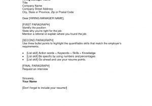 Free Sample Resume Cover Letter Template Free Cover Letter Samples for Resumes