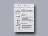 Free Sample Resume Food Service Worker Free Food Service Resume Template for Your Next Job Opportunity