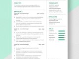 Free Sample Resume for Account Manager Account Manager Resume Templates – Design, Free, Download …
