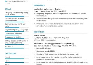 Free Sample Resume for Building Maintenance Maintenance Engineer Resume Sample 2022 Writing Tips – Resumekraft