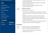Free Sample Resume for Building Maintenance Maintenance Resumeâexamples, Skills, and 25lancarrezekiq Writing Tips