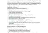 Free Sample Resume for Building Maintenance Maintenance Worker Resume Example & Writing Guide Â· Resume.io