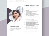 Free Sample Resume for Building Superintendent Superintendent Resume Templates – Design, Free, Download …