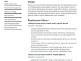 Free Sample Resume for Community Health Worker Healthcare social Worker Resume Examples & Writing Tips 2022 (free