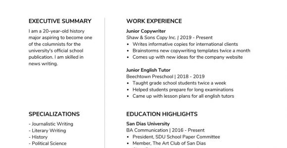 Free Sample Resume for High School Student Customize 24lancarrezekiq High School Resumes Templates Online – Canva