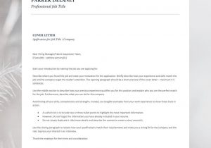 Free Simple Resume Cover Letter Template Professional Resume Template for Finance Instant Download Etsy …