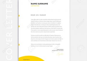 Free Simple Resume Cover Letter Template Yellow Cv Cover Letter Template Design – Curriculum Vitae …