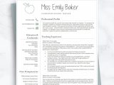 Free Special Education Teacher Resume Templates Teacher Resume Template for Word & Pages Apple Resume Etsy …