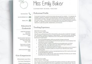 Free Special Education Teacher Resume Templates Teacher Resume Template for Word & Pages Apple Resume Etsy …