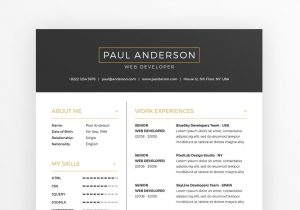 Free Template for A Cover Letter for A Resume Free Resume & Cover Letter Template – Creativebooster