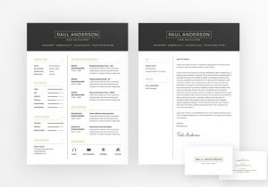 Free Template for Cover Letter for Resume Free Resume & Cover Letter Template – Creativebooster