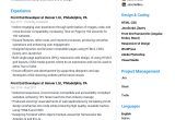 Front End Web Developer Resume Sample Front End Developer Resume [example & Guide] – Jofibo