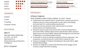 Functional Resume Sample for software Developer software Engineer Resume Template 2022 Writing Tips – Resumekraft