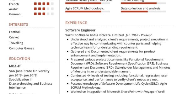 Functional Resume Sample for software Developer software Engineer Resume Template 2022 Writing Tips – Resumekraft