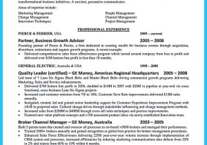 Gbs Strategy and Planning Sample Resume Do You Want to Build the Best Business Consultant Resume? then You …