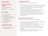 Good Employee Resume On Front Office Er Hospital Sample Emergency Room (er) Nurse Resume Examples In 2022 – Resumebuilder.com