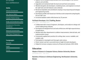 Good Resume for Full Stack Web Deloper Sample Full Stack Developer Resume Examples & Writing Tips 2022 (free Guide)