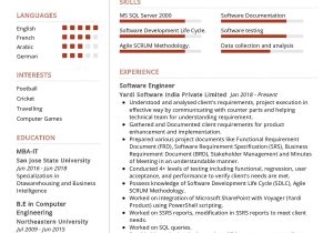 Good Resume Sample for software Engineer software Engineer Resume Template 2022 Writing Tips – Resumekraft