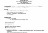 Good Sample Of Resume with Objectives Objectives Resume Sample – Berel