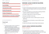 Good Scrum Master Sample Resumes with Metrics Scrum Master Resume Example with Content Sample Craftmycv