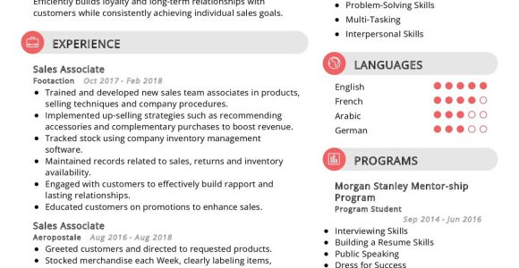 High End Retail Sales associate Resume Sample Sales associate Resume Sample 2022 Writing Tips – Resumekraft