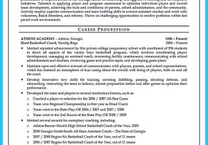 High School Basketball Coach Resume Sample Awesome Captivating Thing for Perfect and Acceptable Basketball …