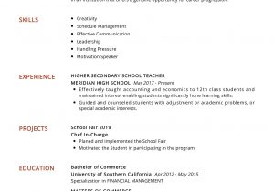 High School English Teacher Resume Samples Secondary School Teacher Resume Sample 2021 Writing Tips …