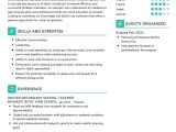 High School Physics Teacher Resume Sample Secondary School Teacher Cv Sample 2022 Writing Tips – Resumekraft