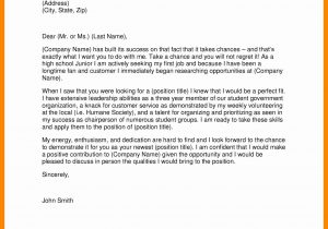 High School Resume Cover Letter Samples Cover Letter Template for High School Students – Resume format …